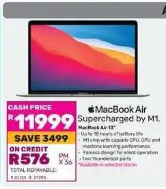 Game MacBook Air 13” offer