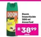 Game Doom Insecticide 300 ml Assorted offer