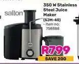 Game 350 W Stainless Steel Juice Maker (SJM-40) offer