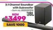 Game 3.1 Channel Soundbar with Subwoofer offer