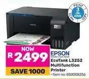 Game Epson EcoTank L3252 Multifunction Printer offer