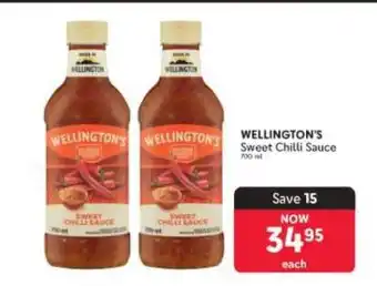 Makro Wellington's Sweet Chilli Sauce offer