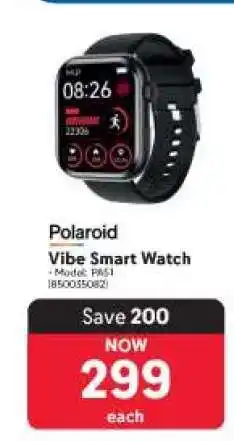 Makro Polaroid Vibe Smart Watch offer