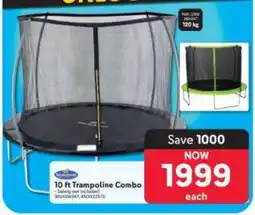 Makro 10 ft Trampoline Combo offer