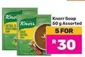 Game Knorr Soup 50 g Assorted offer