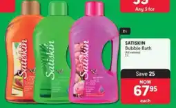 Makro Satiskin Bubble Bath offer