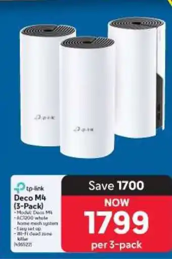 Makro tp-link Deco M4 (3-Pack) offer