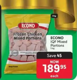 Makro ECONO IQF Mixed Portions offer