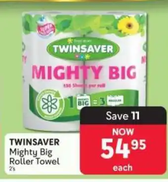 Makro TWINSAVER Mighty Big Roller Towel offer