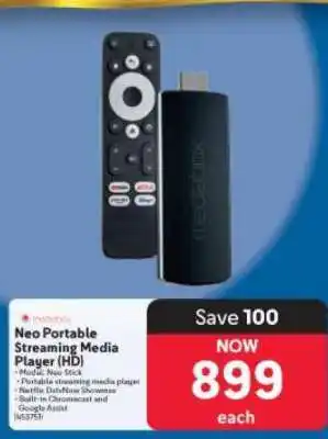 Makro Neo Portable Streaming Media Player (HD) offer