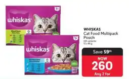 Makro WHISKAS Cat Food Multipack Pouch offer