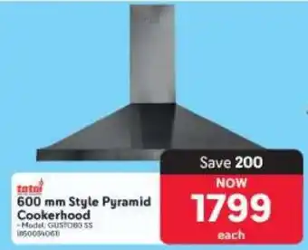 Makro 600 mm Style Pyramid Cookerhood offer