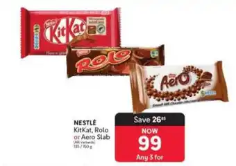 Makro NESTLÉ KitKat, Rolo or Aero Slab offer