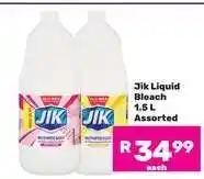 Game Jik Liquid Bleach offer