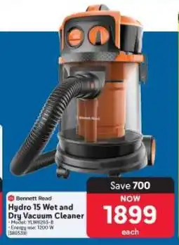 Makro Bennett Road Hydro 15 Wet and Dry Vacuum Cleaner offer