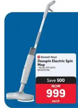 Makro Bennett Read Duospin Electric Spin Mop offer