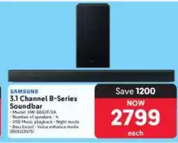 Makro Samsung 3.1 Channel B-Series Soundbar offer