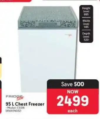 Makro 95 L Chest Freezer offer