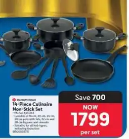 Makro Bennett Read 14-Piece Culinaire Non-Stick Set offer