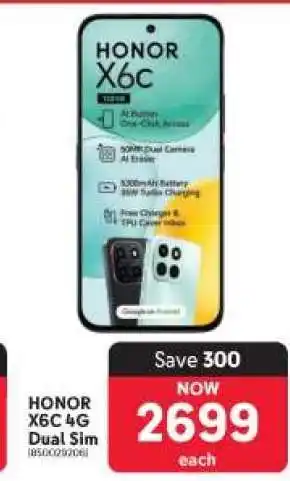 Makro HONOR X6c 4G Dual Sim offer