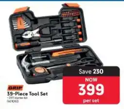 Makro GRIP 39-Piece Tool Set offer
