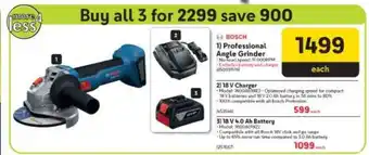 Makro Bosch Professional Angle Grinder offer