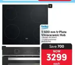 Makro 600 mm 4-Plate Vitroceramic Hob offer