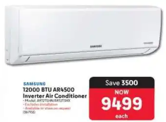 Makro Samsung 12000 BTU AR4500 Inverter Air Conditioner offer