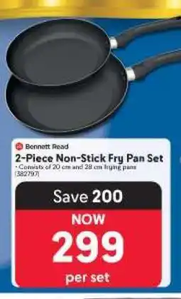 Makro Bennett Read 2-Piece Non-Stick Fry Pan Set offer