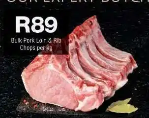 Checkers Bulk Pork Loin/Rib Chops offer