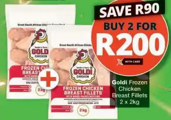 Goldi Frozen Chicken Breast Fillets