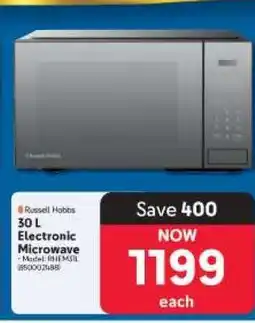 Makro Russell Hobbs 30 L Electronic Microwave offer
