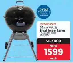 Makro 56 cm Kettle Braai Ember Series offer