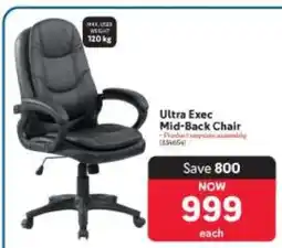 Makro Ultra Exec Mid-Back Chair offer