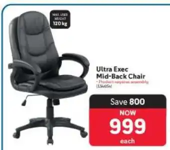 Makro Ultra Exec Mid-Back Chair offer