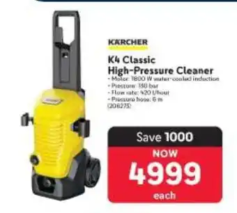 Makro Kärcher K4 Classic High-Pressure Cleaner offer