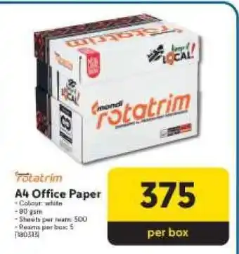 Makro Rotatrim A4 Office Paper offer