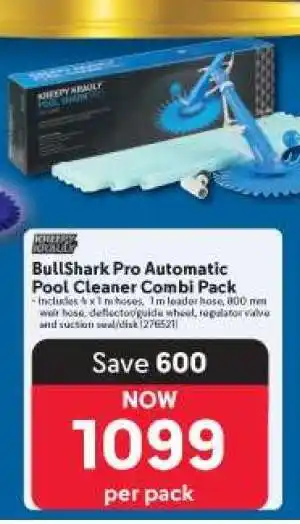 Makro BullShark Pro Automatic Pool Cleaner Combi Pack offer