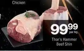 Checkers Thor's Hammer Beef Shin offer