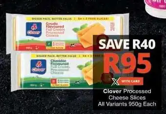 Checkers Clover Processed Cheese Slices offer