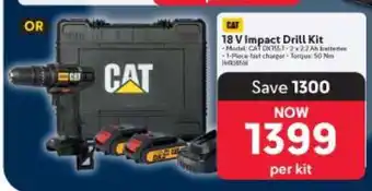 Makro 18 V Impact Drill Kit offer