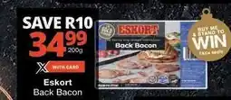 Checkers Eskort Back Bacon offer