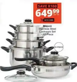 Checkers Majoré Stainless Steel Cookware Set offer