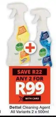 Checkers Dettol Cleaning Agent offer