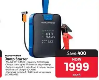Makro ULTRA-POWER Jump Starter offer