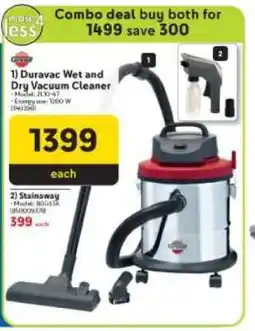 Makro Duravac Wet and Dry Vacuum Cleaner offer
