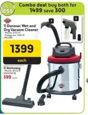 Makro Duravac Wet and Dry Vacuum Cleaner offer