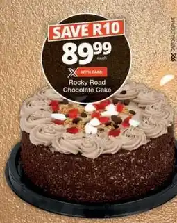Checkers Rocky Road Chocolate Cake offer