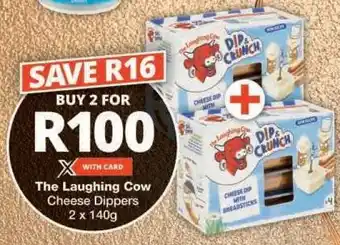 Checkers The Laughing Cow Cheese Dippers offer