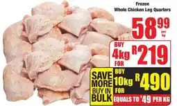 Boxer Frozen Whole Chicken Leg Quarters offer